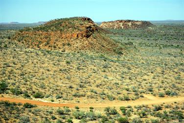 Hills east of the Ullawarra Rd, opposite Kennedy Range, Gascoyne, Western Australia