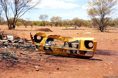 Abandned site on Kookynie-Malcolm Road, Western Australia