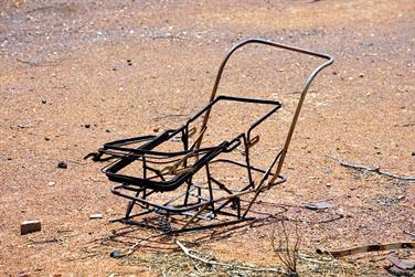 Abandned site on Kookynie-Malcolm Road, Western Australia