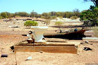 Abandned site on Kookynie-Malcolm Road, Western Australia