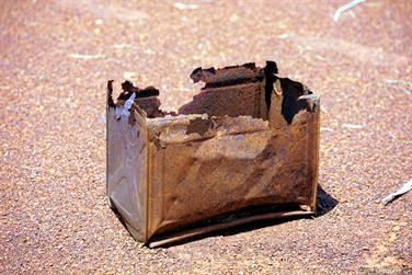 Abandned site on Kookynie-Malcolm Road, Western Australia
