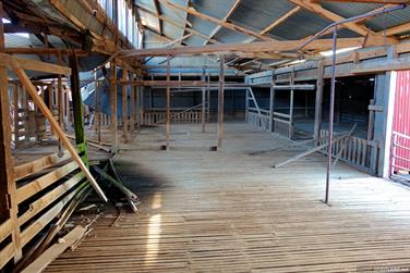 Abandoned shearing shed, Eyre Hwy, Colona Waterhole, South Australia