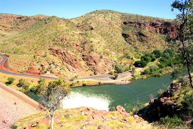 The Ord River Dam, Kununurra, Western Australia