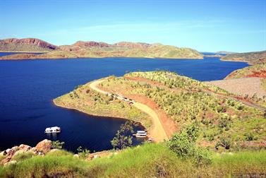 The Ord River Dam, Kununurra, Western Australia