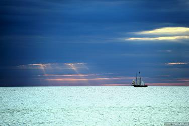 Sunbeams at Cable Beach, Broome, Western Australia
