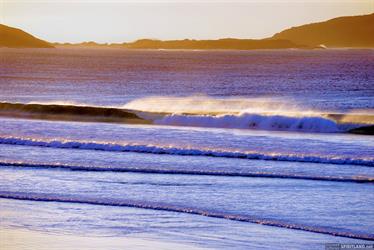 Sunrise at Wharton Bay, south coast, Western Australia